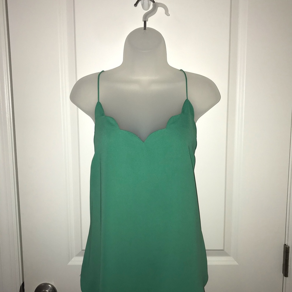 J Crew Scalloped cami in multiple colors
